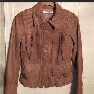 Ann Taylor leather jacket